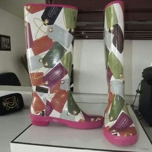 Coach Rain boots
