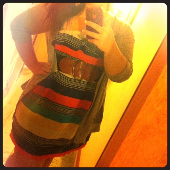 Spring Striped Dress