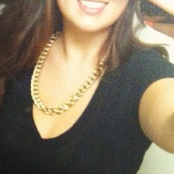 Cute gold chain necklace