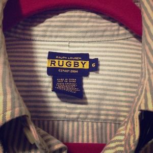 Rugby Striped Button Down