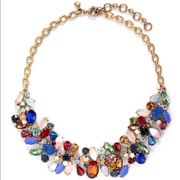 LOOKING for this necklace! Marled glass by Jcrew.