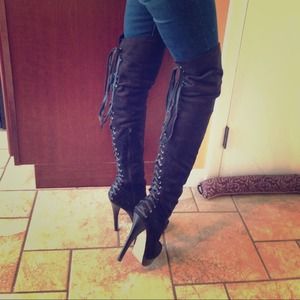 ⚡️HOT⚡️ over the knee BEBE boots!!!