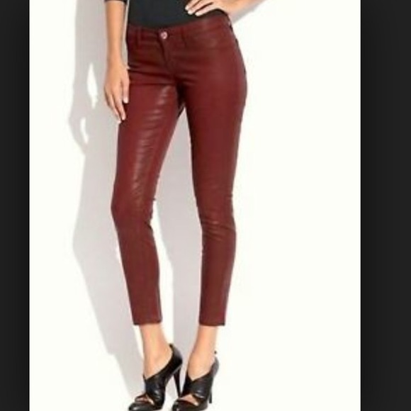 David Kahn faux leather pants...NEW WITH TAGS