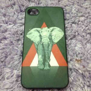 Elephant hard shell iphone 4/4s case