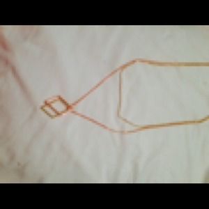 Gold and rose tone necklace