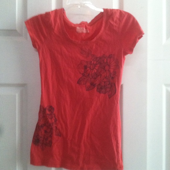 S slim flower printed shirt - Picture 1 of 2