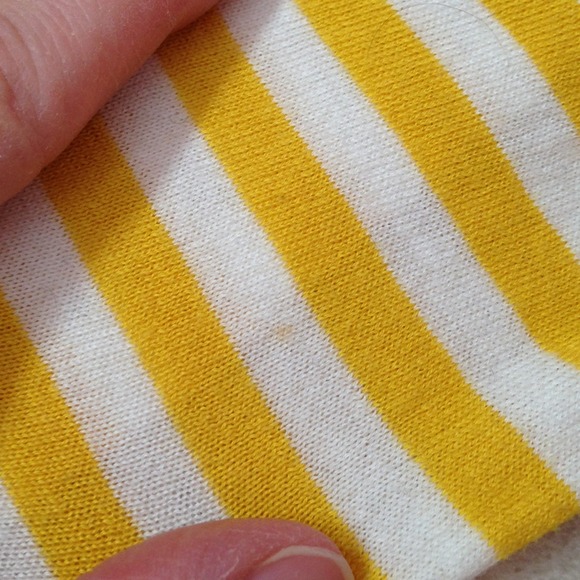 🚫SOLD🚫J Crew striped yellow sweater - Picture 2 of 3