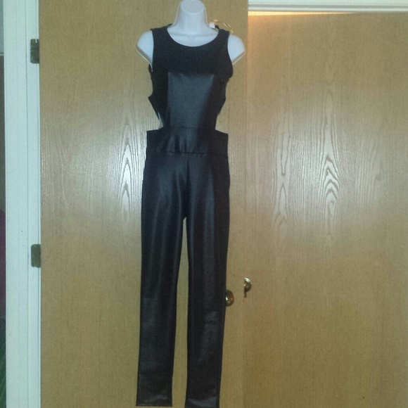 Leather bodysuit REDUCED!!!!