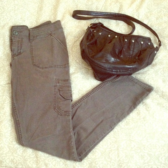 *BUNDLE* Cargo pants & chic black purse
