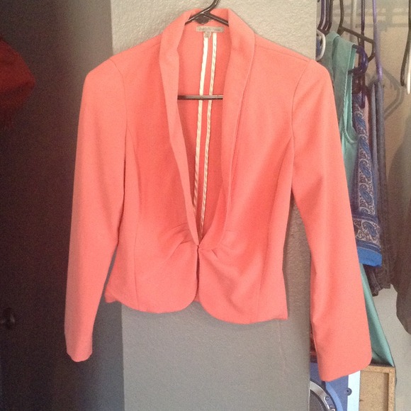 Coral blazer!