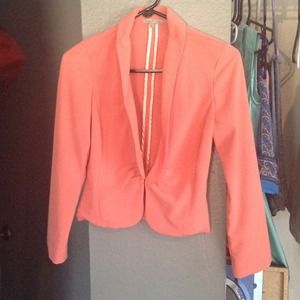 Coral blazer!