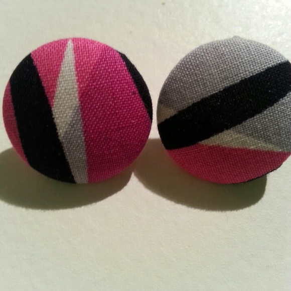 Abstract stud earrings