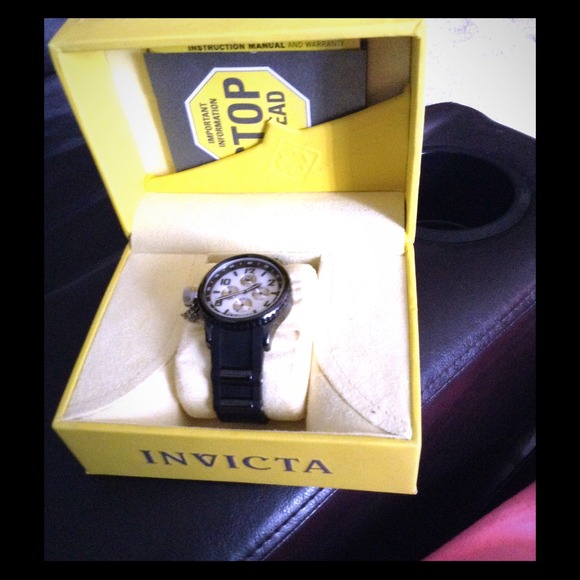 Black Invicta watch
