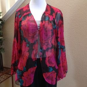 Tops - NWOT Floral Kimono Tops - NWOT Floral Kimono