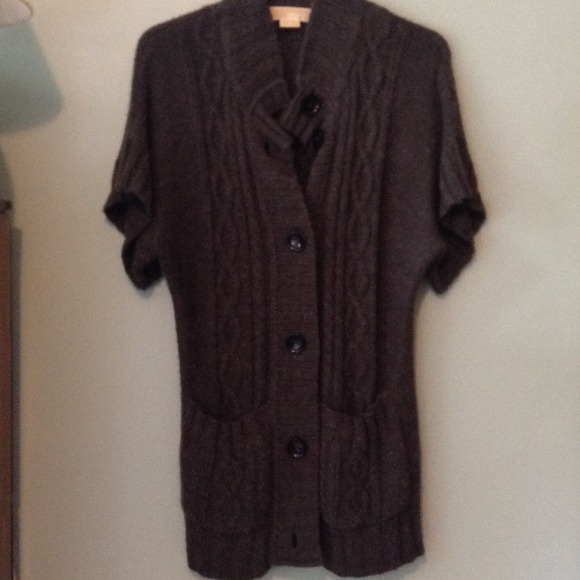 Michael Kors sweater coat.