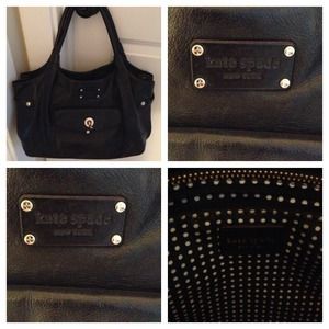 Authentic Kate Spade Black Leather Purse