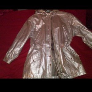 Braefair Hooded Leather Jacket