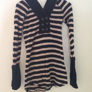 Free People long sleeve thermal shirt