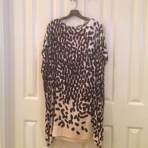 DVF silk Hanky Dress size Small