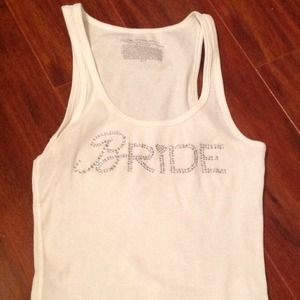 Vs "bride" tank top