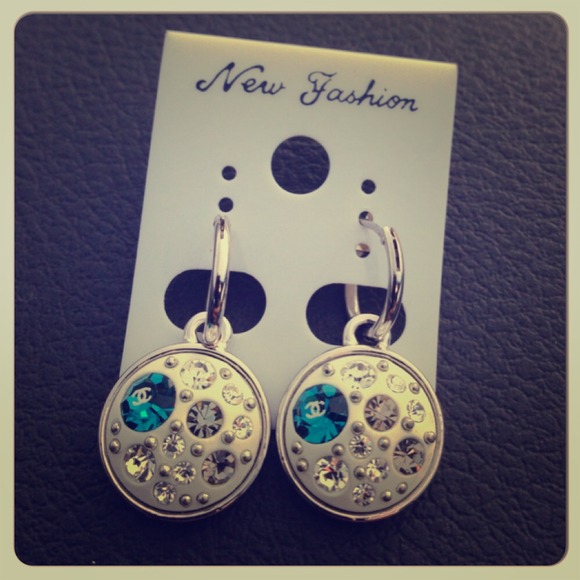 CC logo earrings