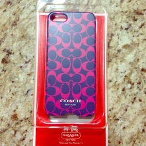 Coach iphone 5 phone case