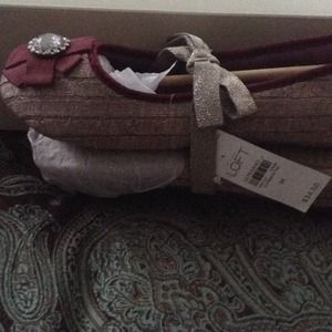 Loft Jeweled Ballet Slippers!