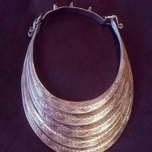 Silver Choker Necklace