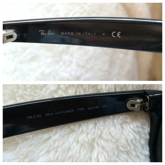 ❌SOLD❌White Ray Ban Wayfarer - Picture 3 of 4