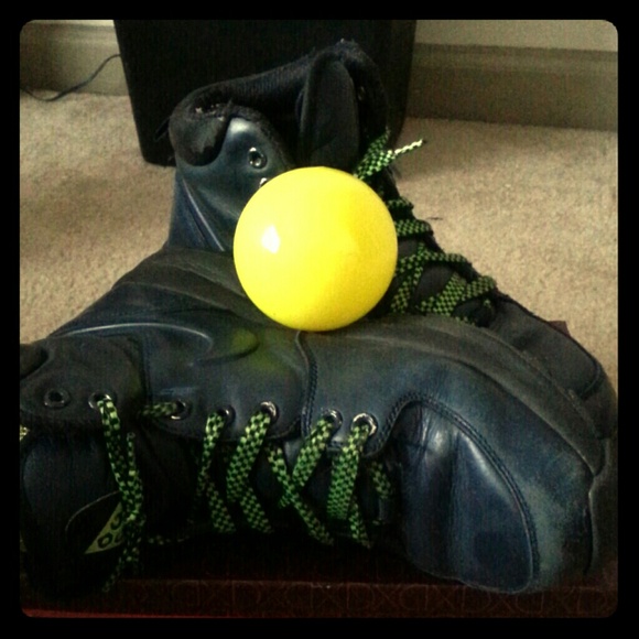 NIKE AIR boots high top, blue navy.