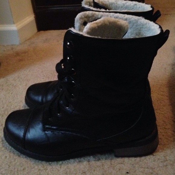 Black Combat Boots