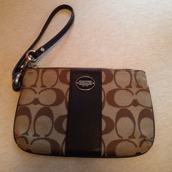 Coach wristlet