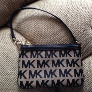 100% Authentic MK Wristlet