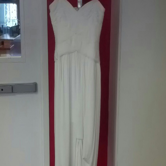 Strapless dress