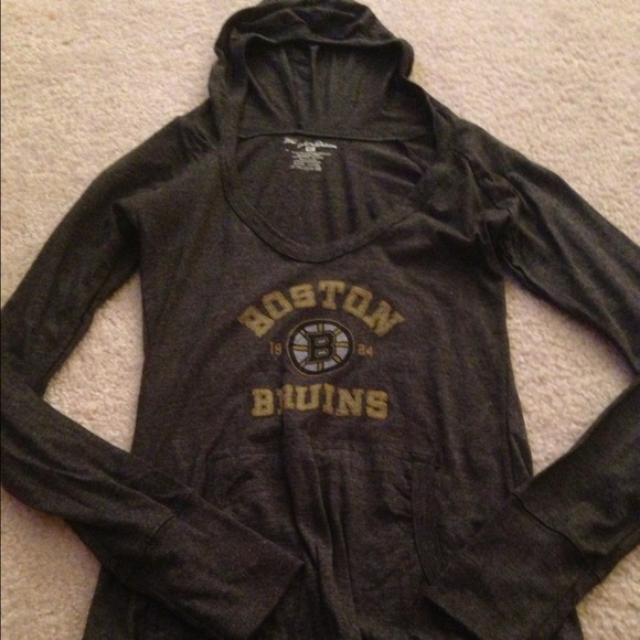 TRADED! BOSTON BRUINS FEMALE HOODIE SHIRT