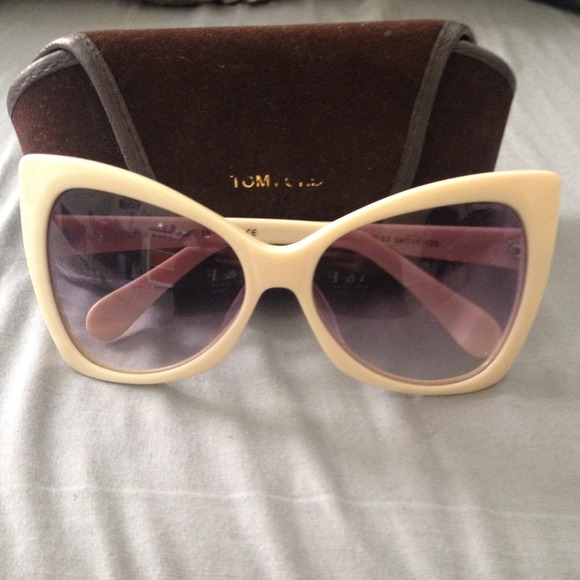 Tomford Nico white Sunglass