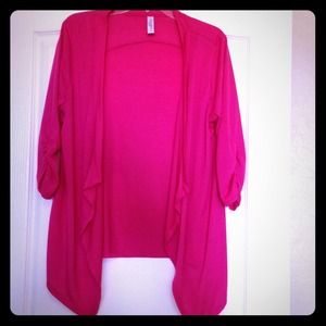 Pink light weight open top.