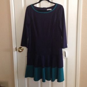 BNWT Jessica Simpson dropped waist dress sz 12