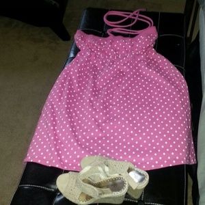 NWOT Victoria Secret Pink Tie Dress