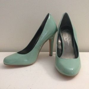 Jessica Simpson Calie Heels in Mint