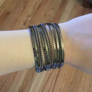 Express Gunmetal Cuff
