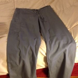 Grey scrub pants