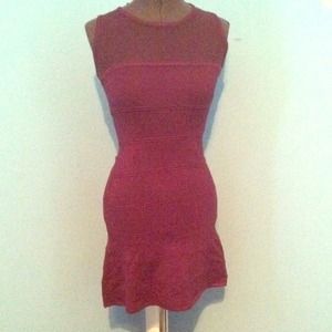 Forever 21 Purple bandage dress WORN ONCE!💜💜
