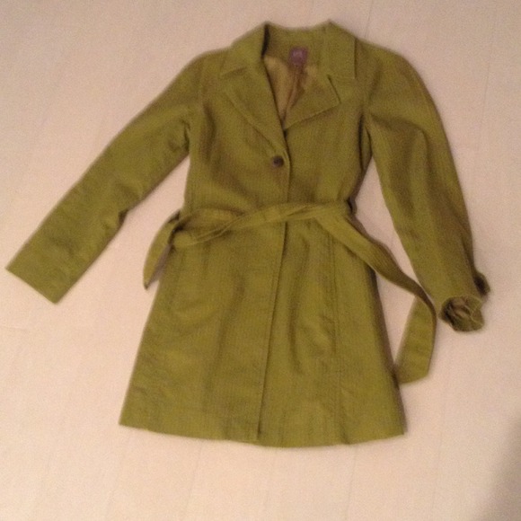 Lime green 3/4 coat