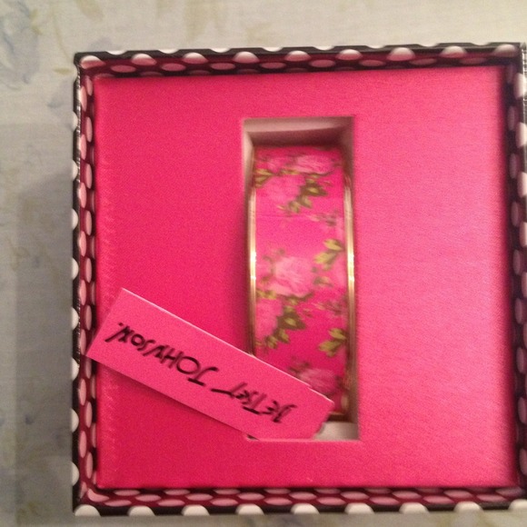 Betsy Johnson Floral Bracelet hold for Meganmurray