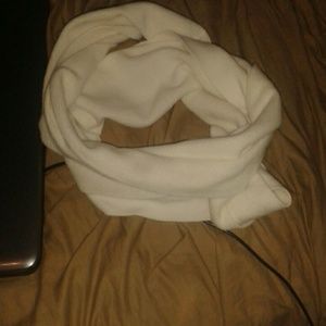 White infinity scarve.