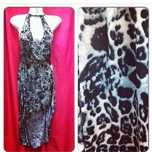 LJust Reduced eopard print dress