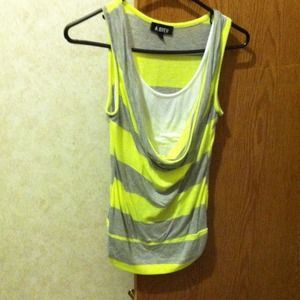 Striped A. Byer shirt - Worn twice.