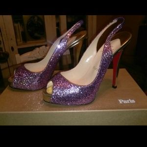 Glitter /Specchio  red bottoms!