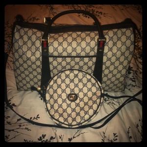 Gucci Overnight Bag & Crossbody